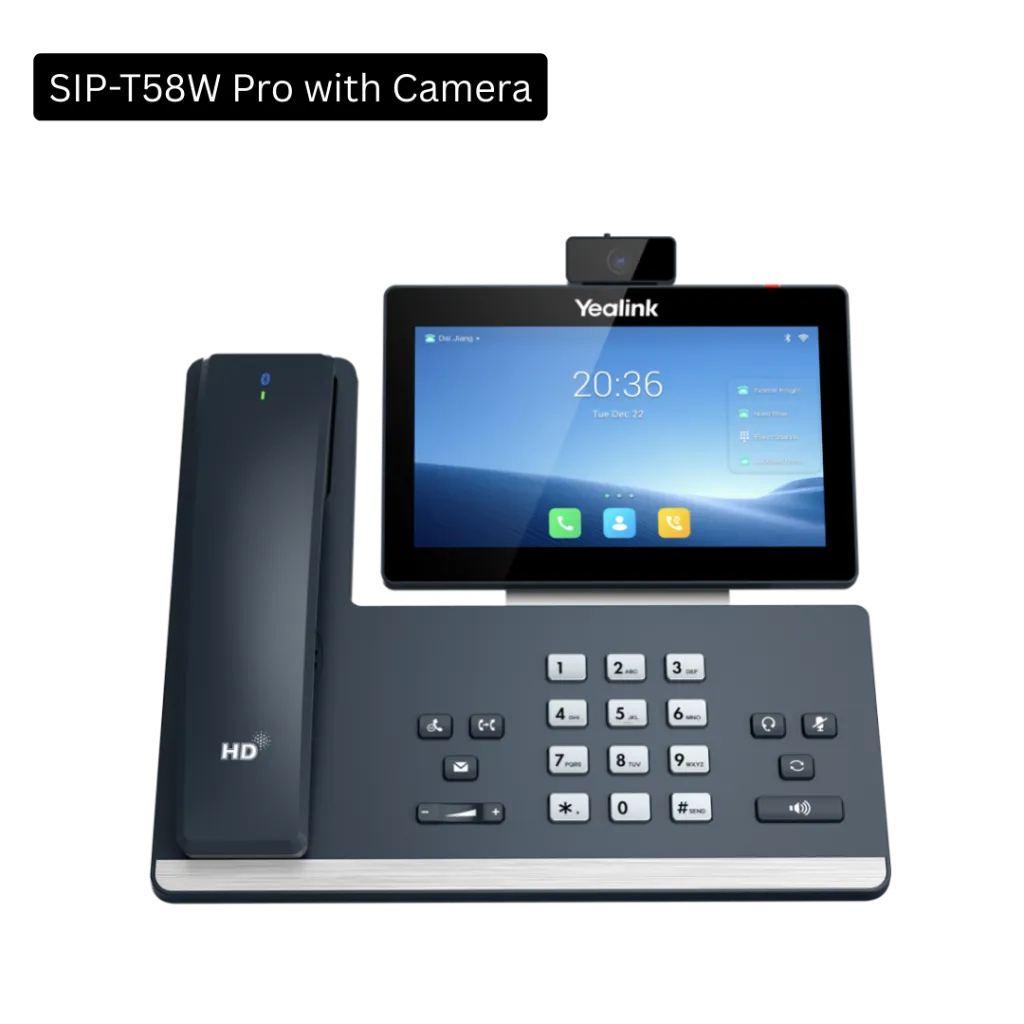 Yealink SIP-T58W with Camera